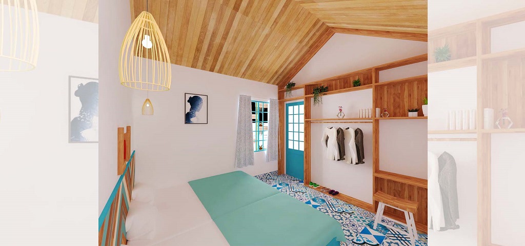Thiết kế nội thất homestay Hanigo Đà Nẵng