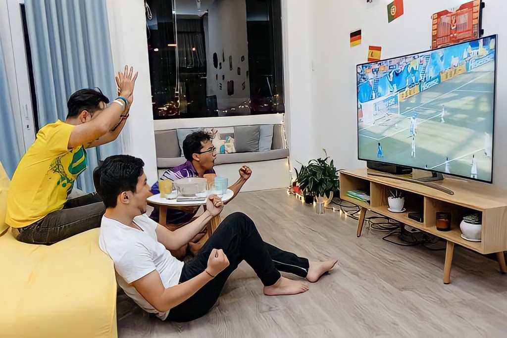 Phòng ngủ - Không gian lý tưởng để thưởng thức World Cup