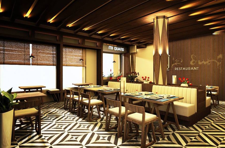 Hình ảnh thiết kế nhà hàng cao cấp Đà Nẵng