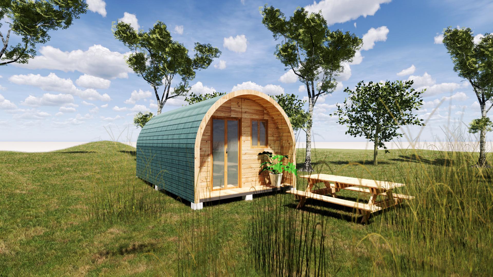 Mẫu thiết kế  Homestay nhà gỗ hòa mình với thiên nhiên