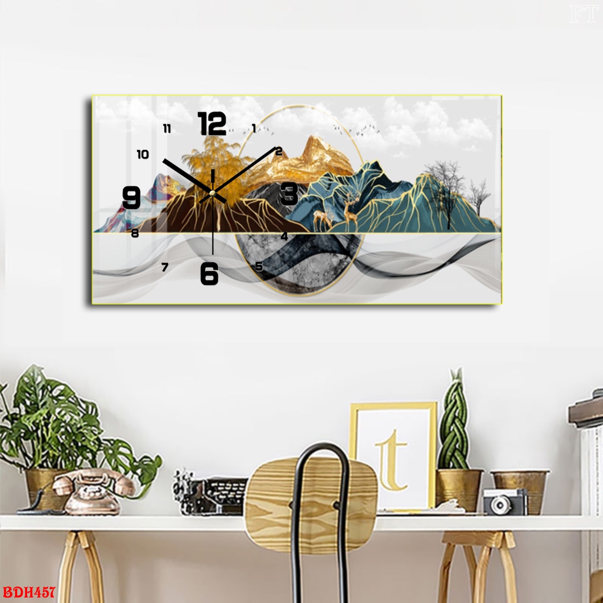 Tranh Led 3D Đồng Hồ Hà Tĩnh