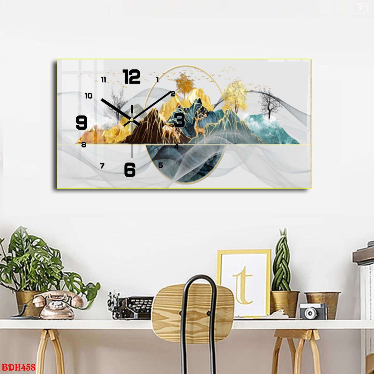 Tranh Led 3D Đồng Hồ Hà Tĩnh