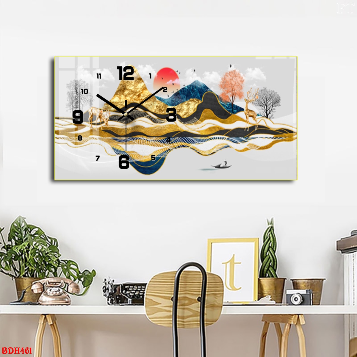 Tranh Led 3D Đồng Hồ Hà Tĩnh