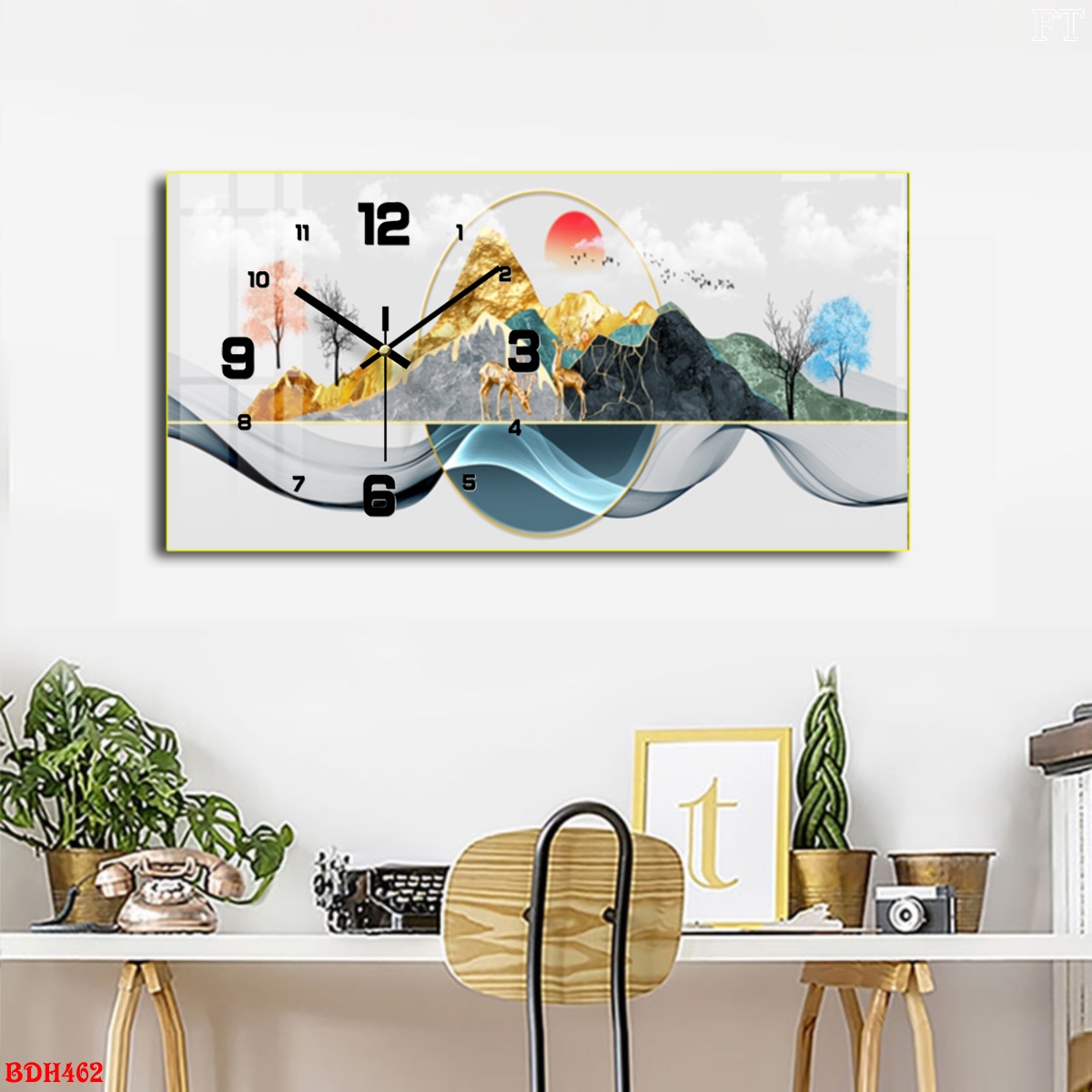 Tranh Led 3D Đồng Hồ Hà Tĩnh