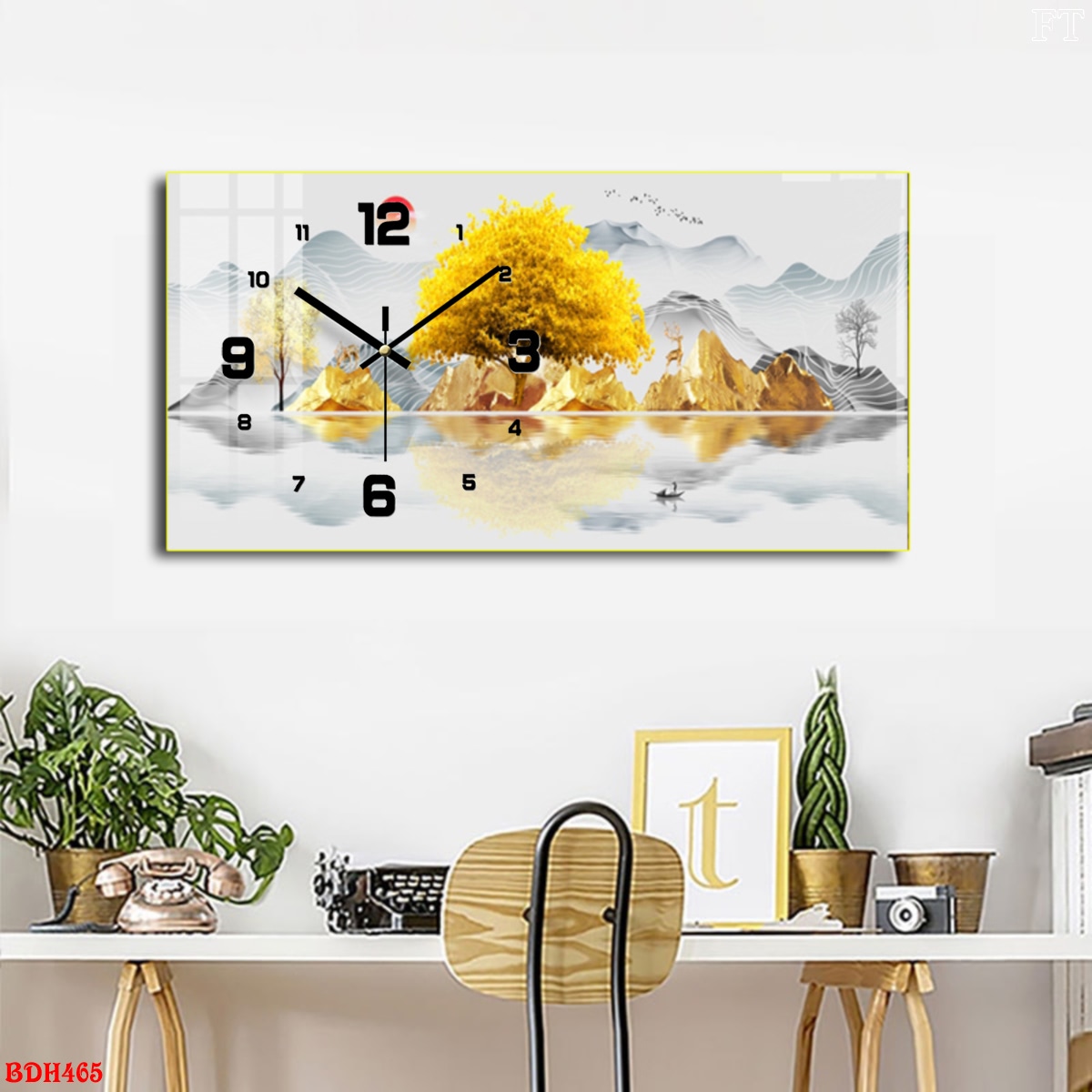 Tranh Led 3D Đồng Hồ Hà Tĩnh