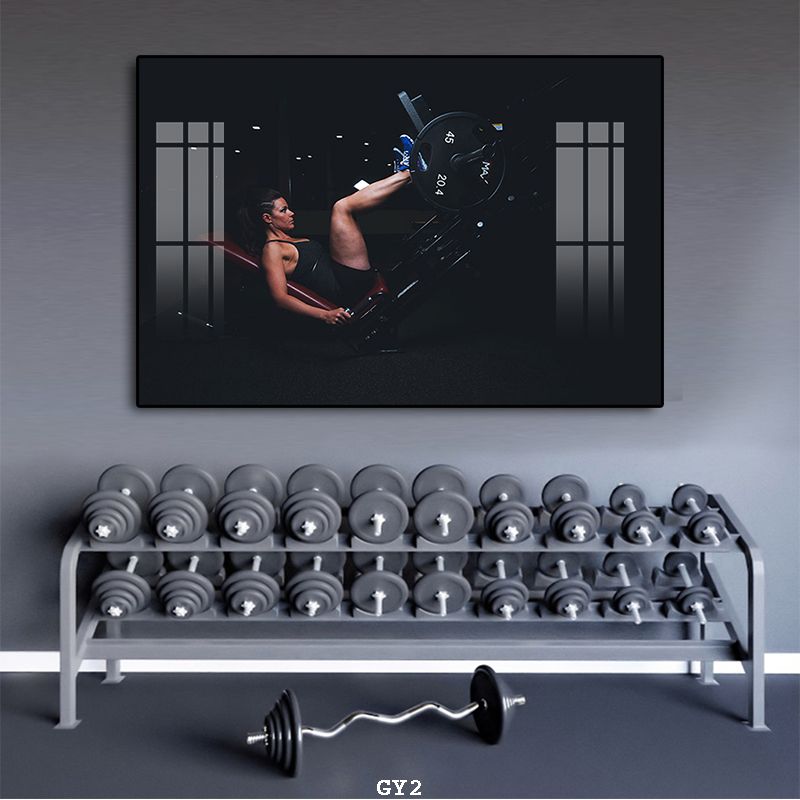 GY2 - Tranh Tráng Gương 3D Phòng Gym – Lựa Chọn Hoàn Hảo Cho Không Gian Thể Thao Của Bạn