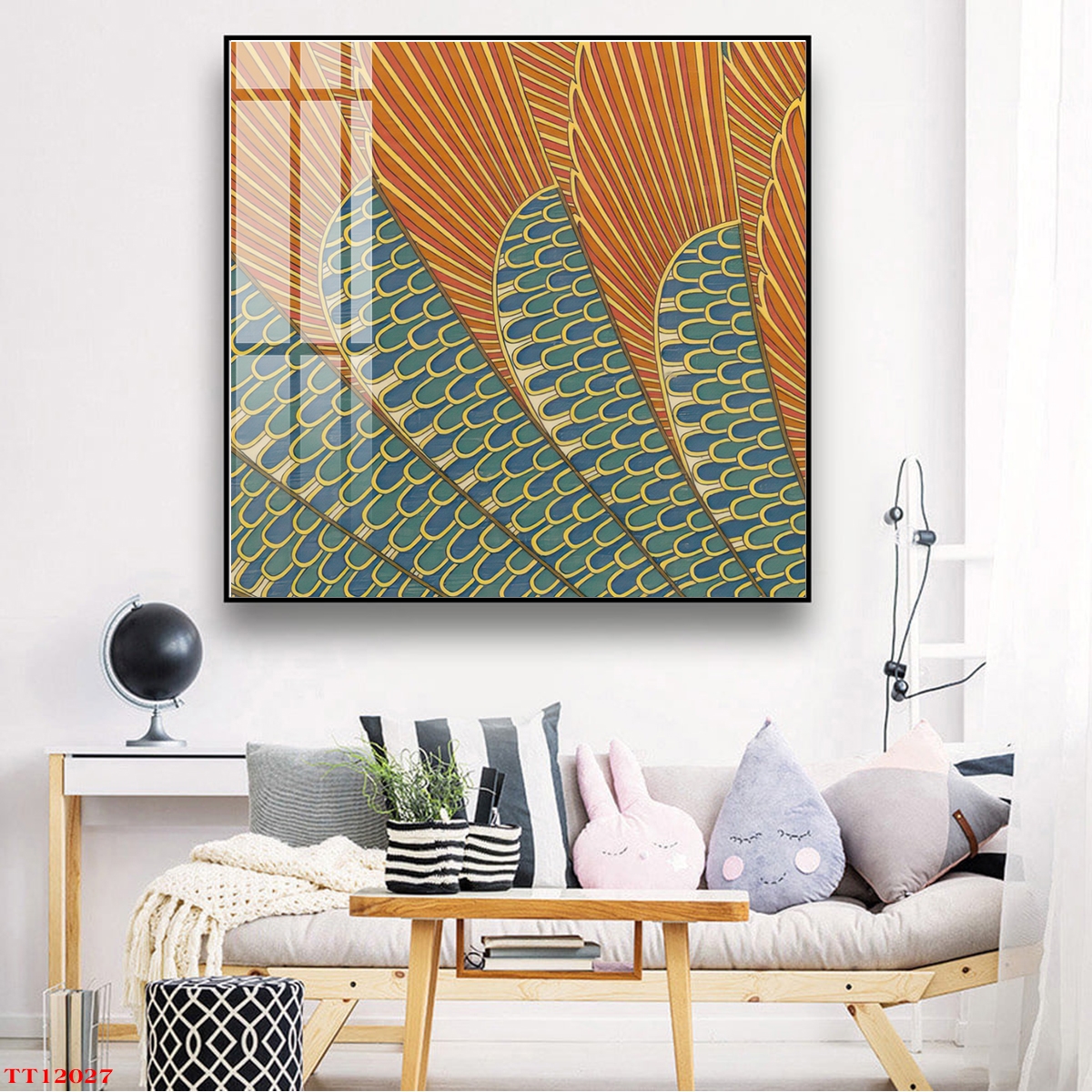 Tranh Canvas Tràn Viền