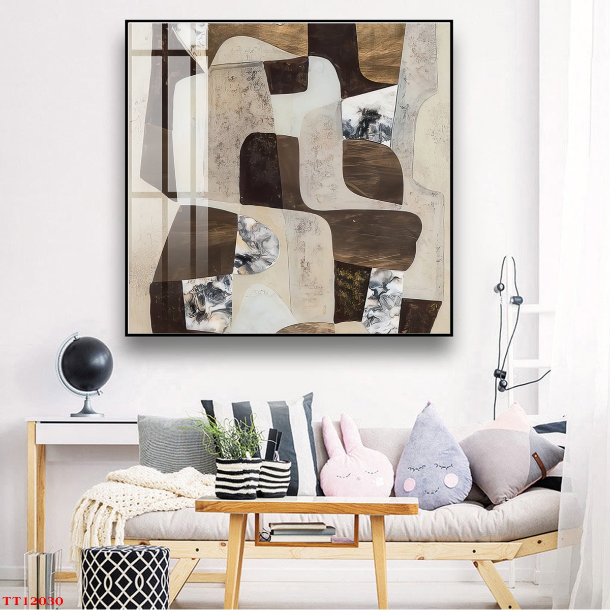 Tranh Canvas Tràn Viền