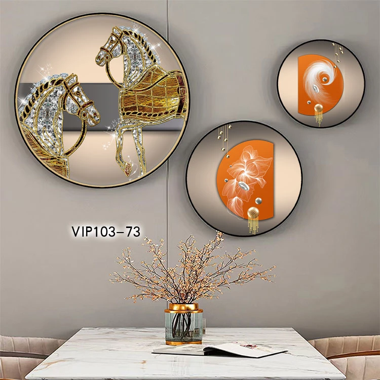 Tranh bộ tròn Lạng Sơn động vật