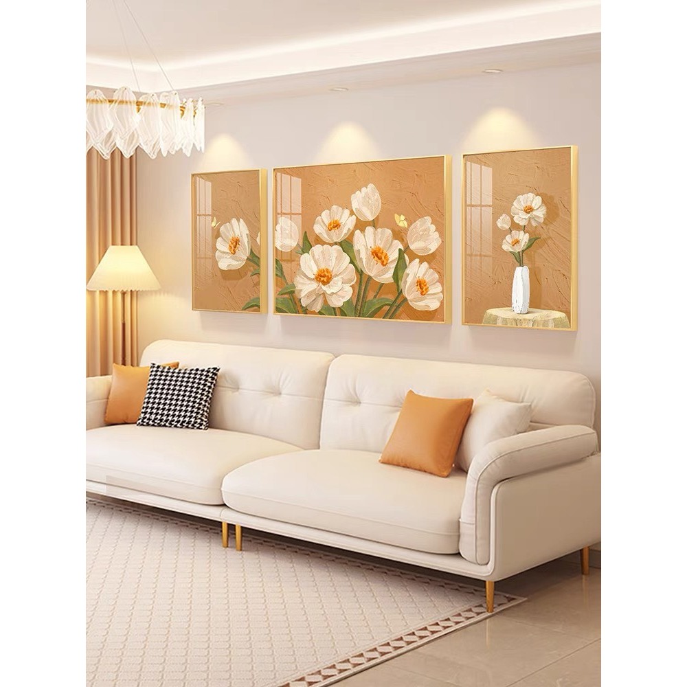 Tranh LED 3D ở Sài Gòn hoa lá
