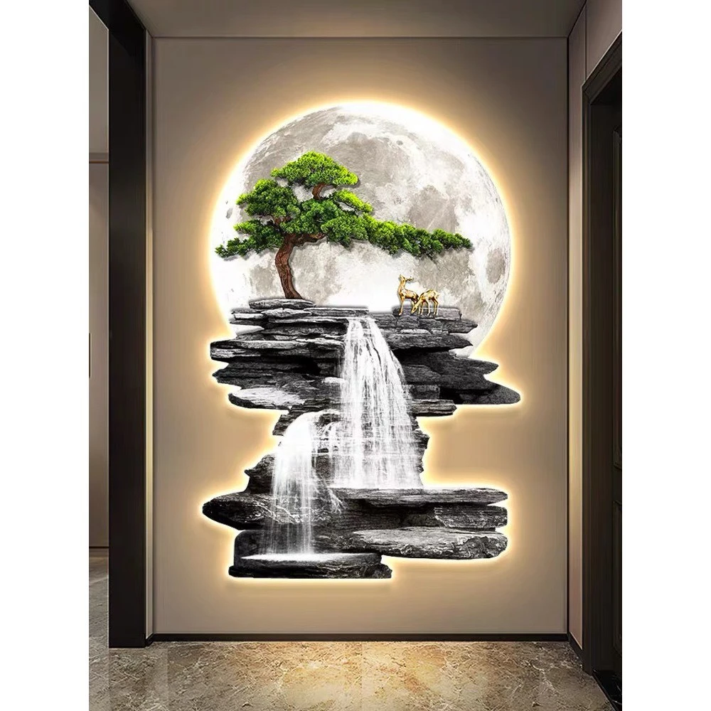 tranh LED 3D đính đá ở Hải Dương