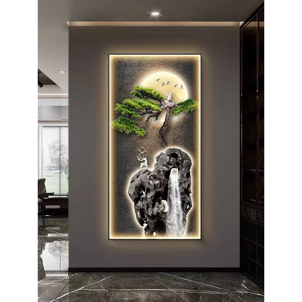 tranh LED 3D đính đá ở Hải Dương