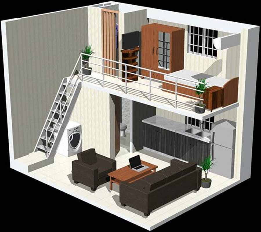 thi cong nha o tien che gia re 30m2 ohadecor 10 - Thi Công Nhà Ở Tiền Chế Giá Rẻ 30m2 – OhaDecor Thi Công Nhà Ở Tiền Chế Giá Rẻ 30m2