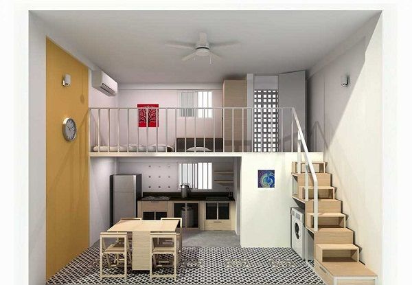 thi cong nha o tien che gia re 30m2 ohadecor 6 - Thi Công Nhà Ở Tiền Chế Giá Rẻ 30m2 – OhaDecor Thi Công Nhà Ở Tiền Chế Giá Rẻ 30m2