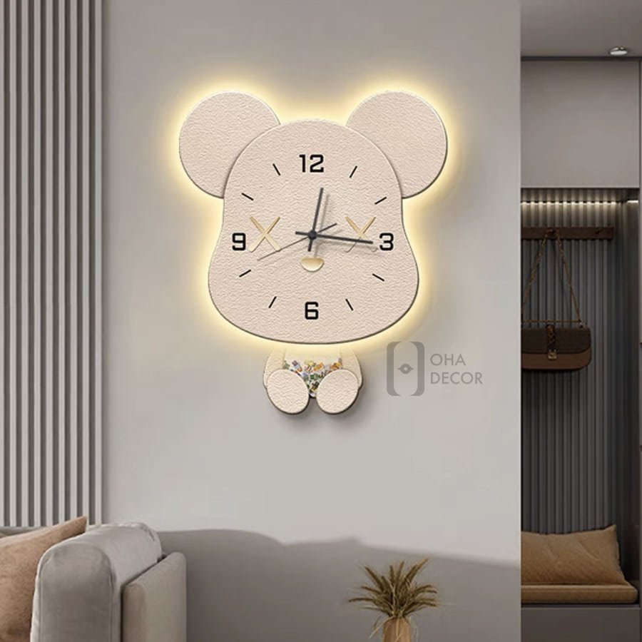 tranh led 3d đồng hồ ở sài gòn