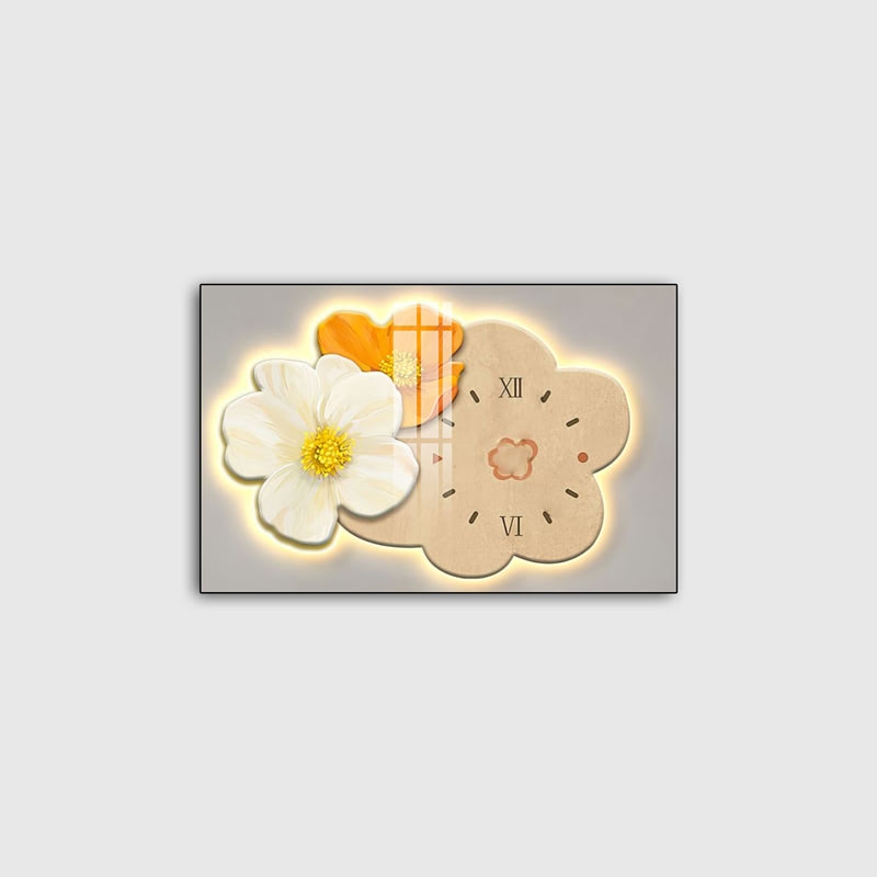trang led 3d dong ho o sai gon07 - Tranh Led 3D Đồng Hồ Hà Nam Cho Văn Phòng – Ohadecor