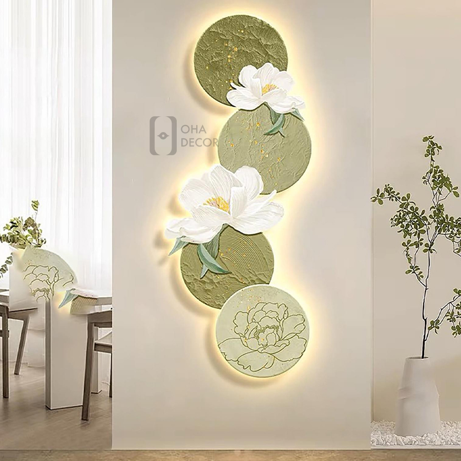 tranh LED 3D đính đá Nghệ An
