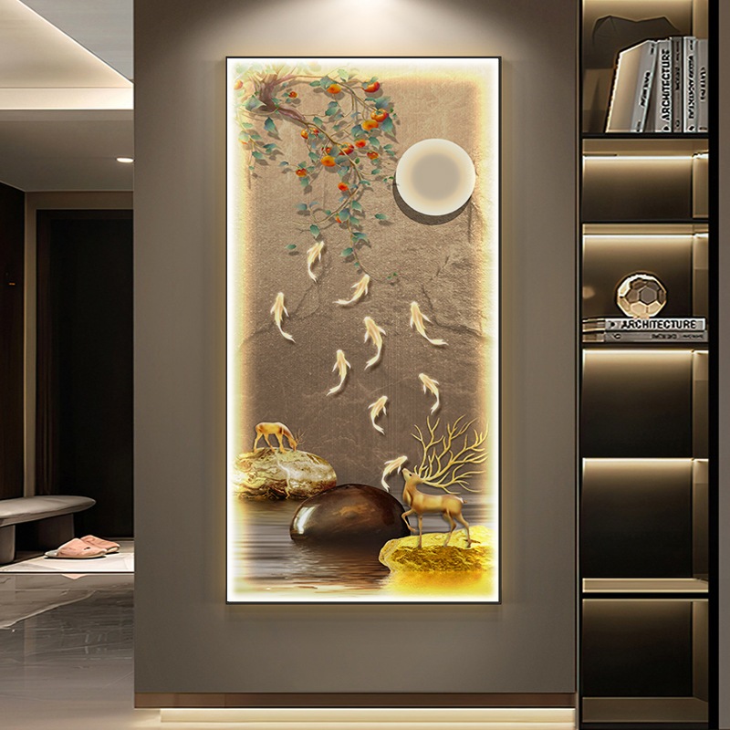 tranh LED 3D đính đá ở Hài Phòng