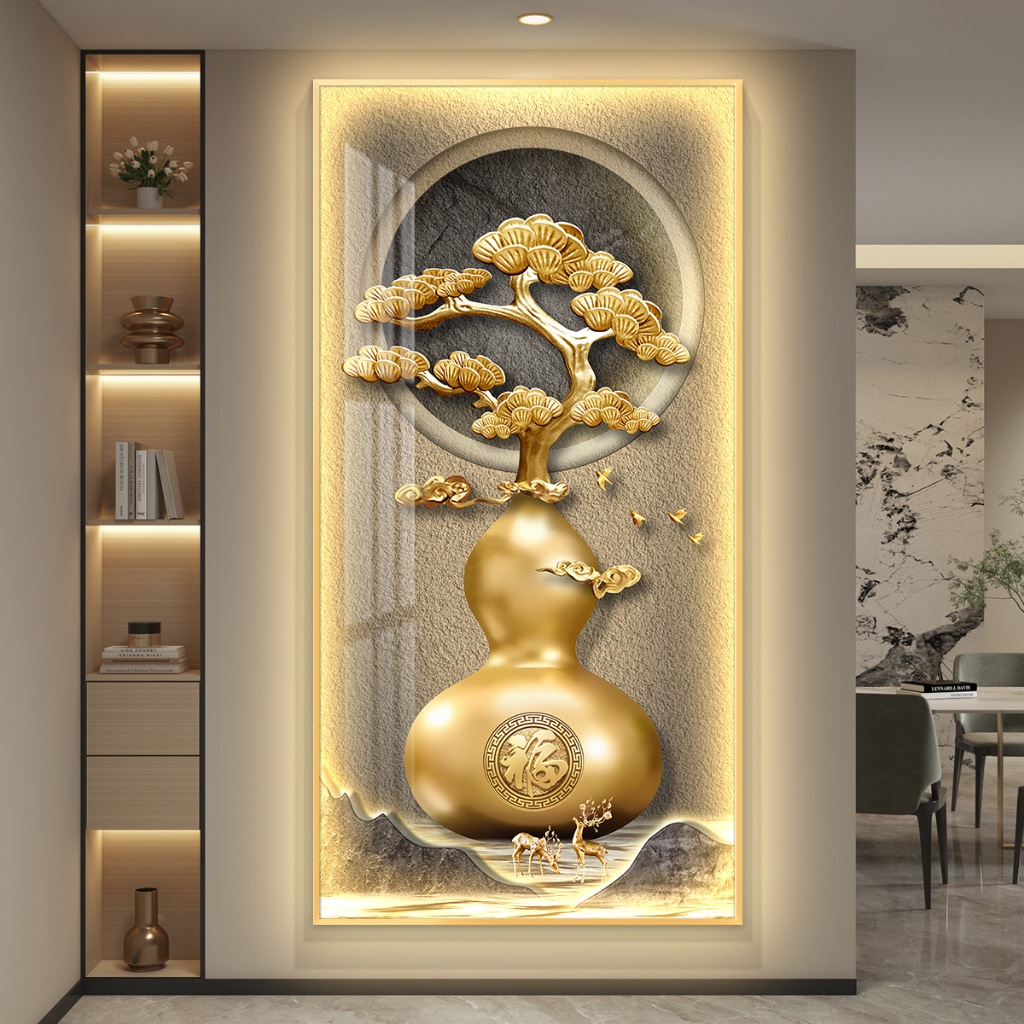 tranh LED 3D đính đá ở Hài Phòng