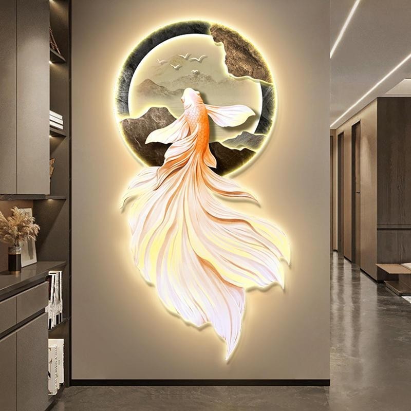 tranh LED 3D đính đá ở Hài Phòng