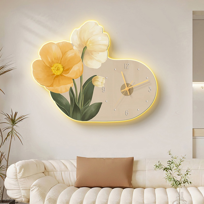 Tranh LED 3D đồng hồ ở Đồng Nai 