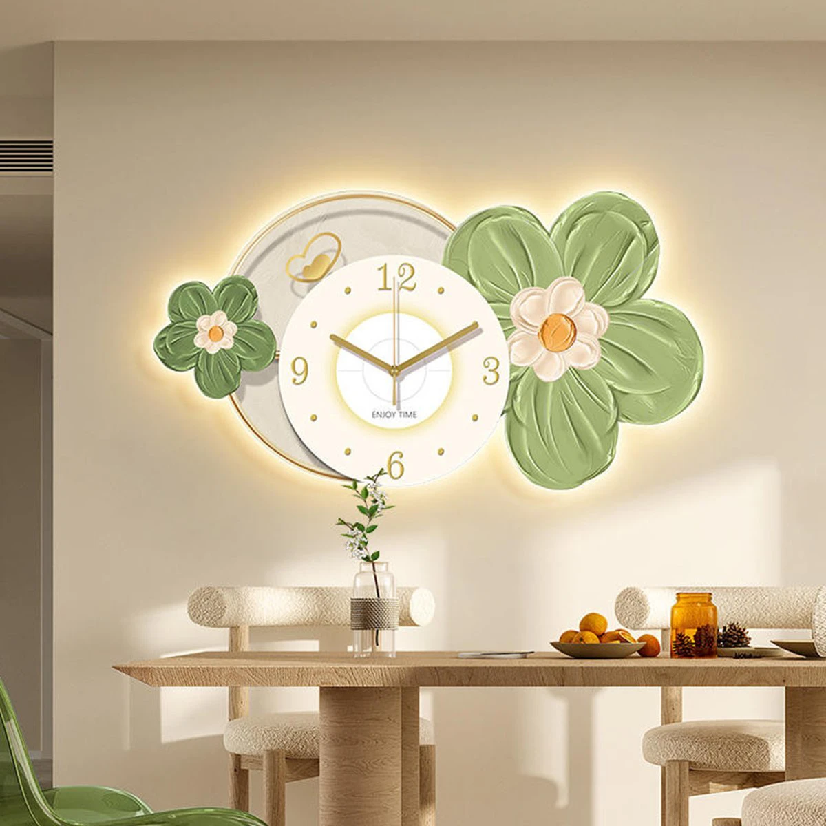 Tranh LED 3D đồng hồ ở Bình Dương 3 tranh LED 3D đồng hồ ở Bình Dương
