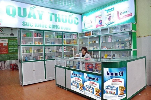 Thi Công Quầy Thuốc Tây Tiền Chế Ở Tam Kỳ