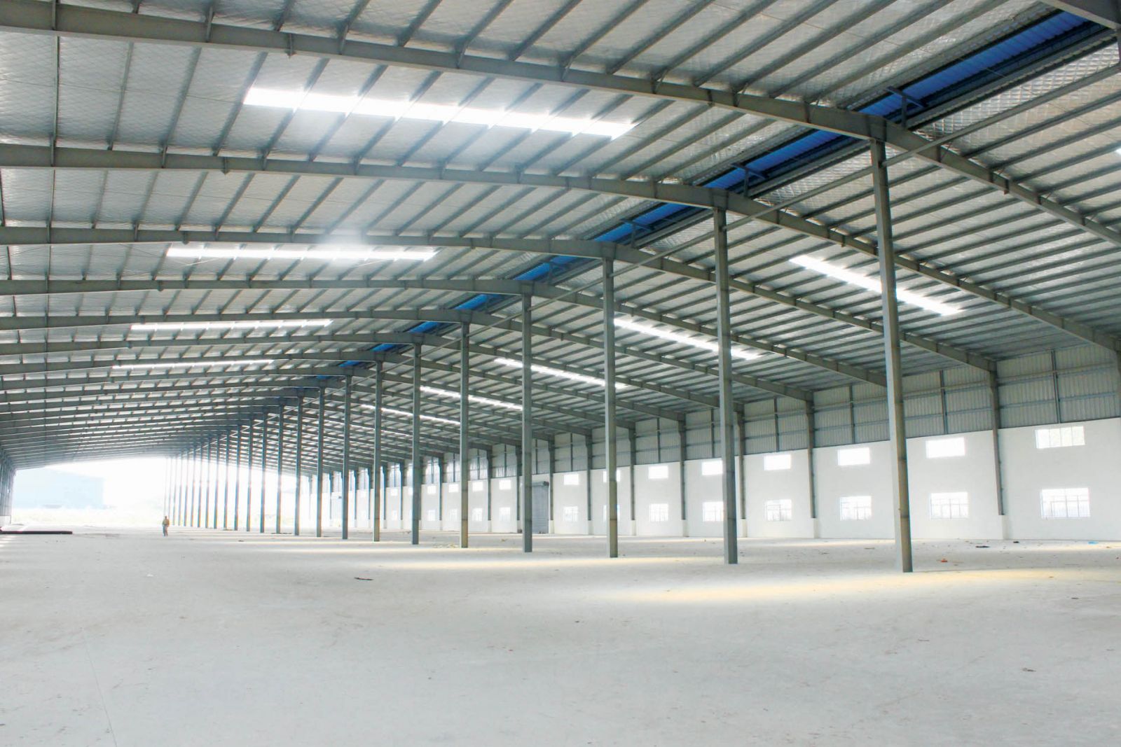 Thi công xưởng kho chứa tiền chế ở Quy Nhơn