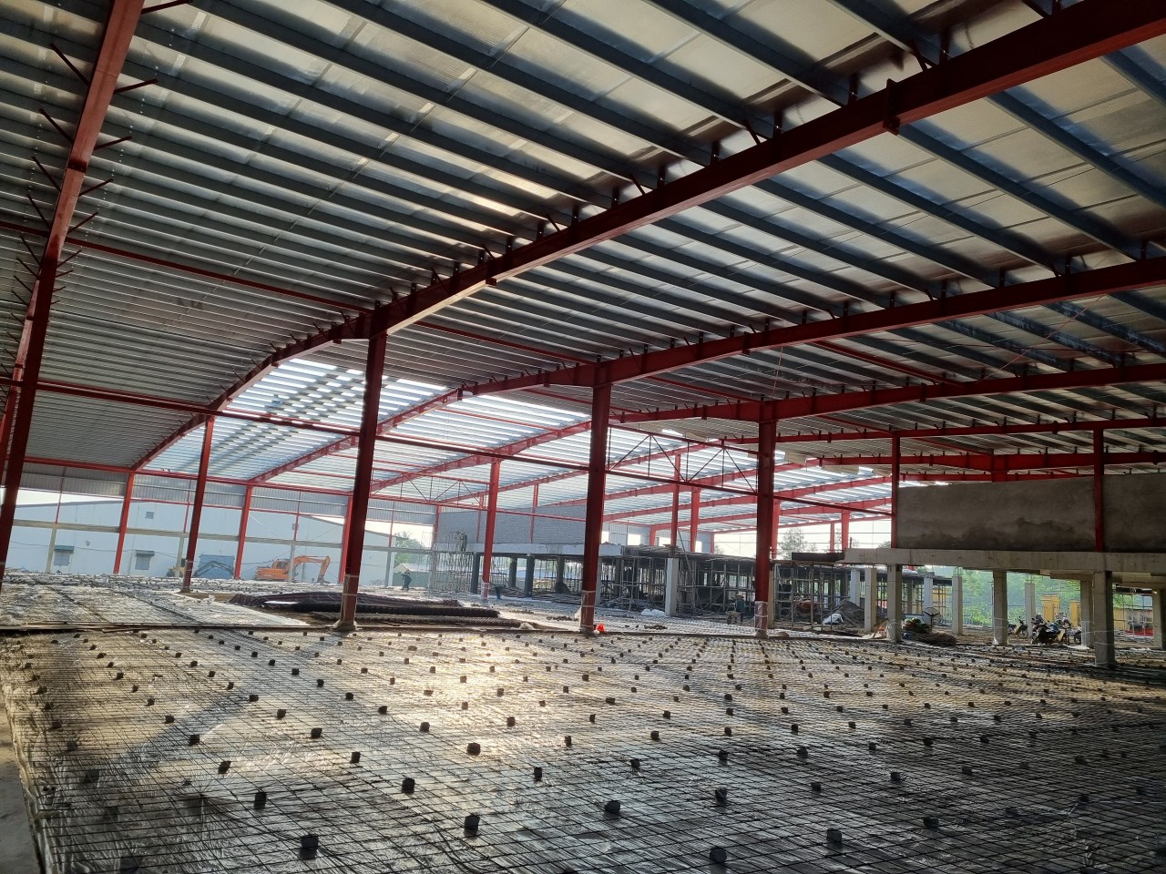 Thi công xưởng kho chứa tiền chế ở Quy Nhơn