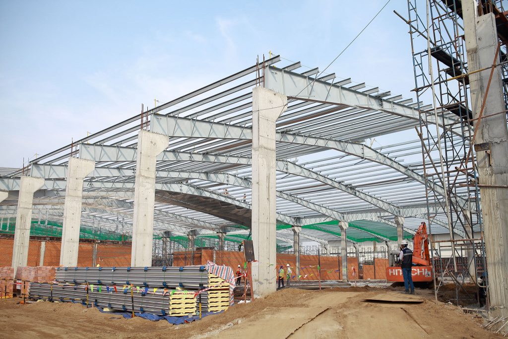 Thi công xưởng kho chứa tiền chế tại Đà Nẵng 