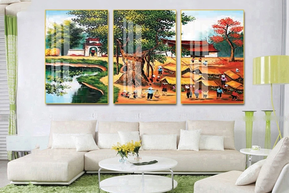 Mẫu tranh canvas cho khách sạn ở Bình Dương thu hút nhất 2024! 4 Tranh canvas cho khách sạn chủ đề phong cảnh tại Bình Dương