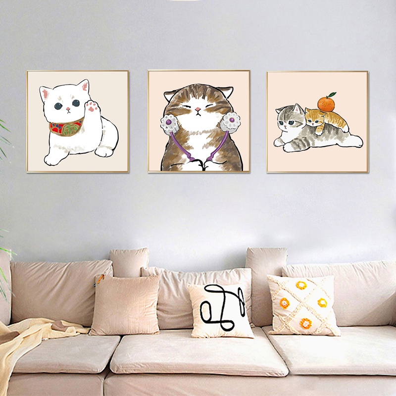Tranh canvas tràn viền Sài Gòn động vật
