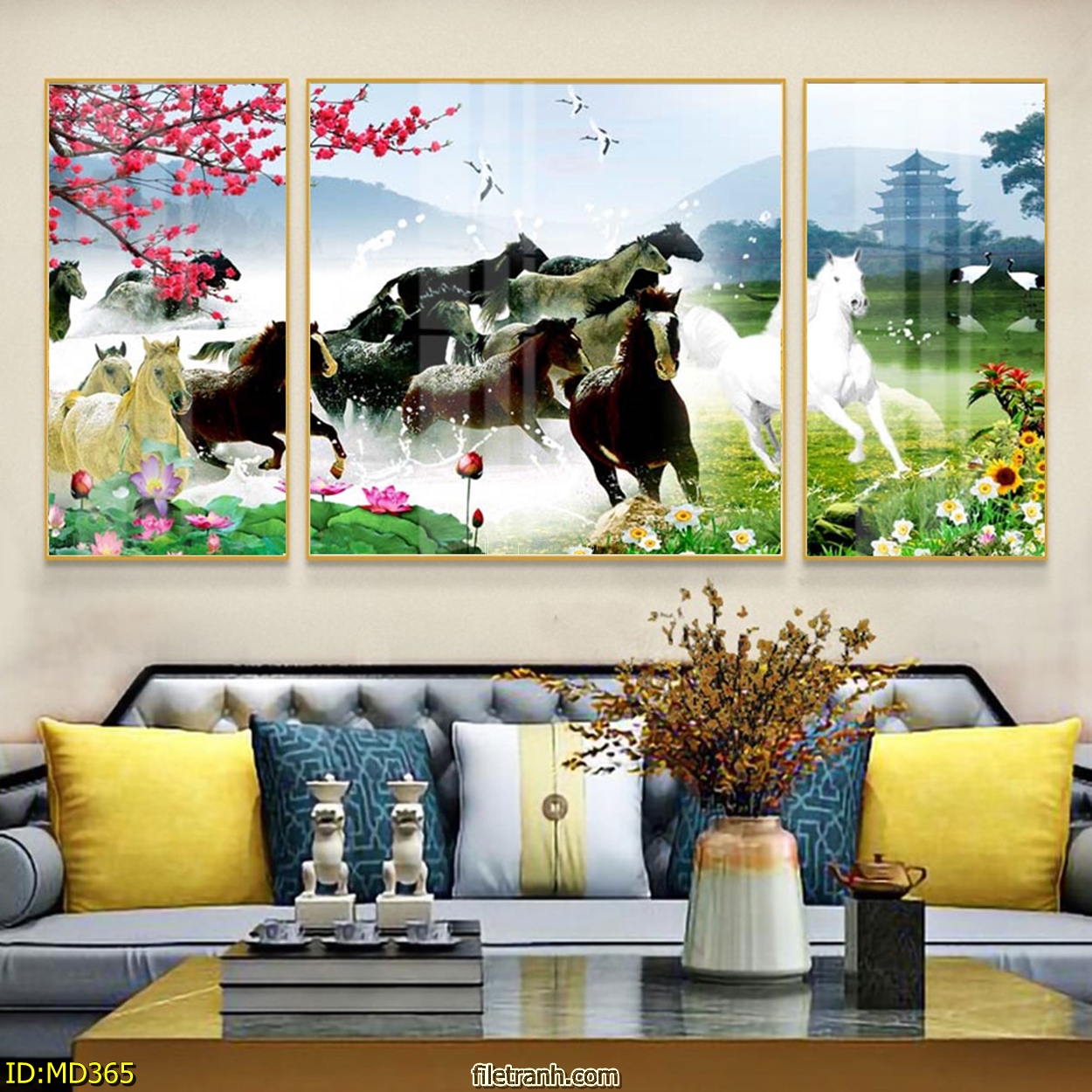tranh trang guong ma dao thanh cong sai gon ohadecor 11 - Tranh Tráng Gương Mã Đáo Thành Công Sài Gòn Giá Tận Xưởng