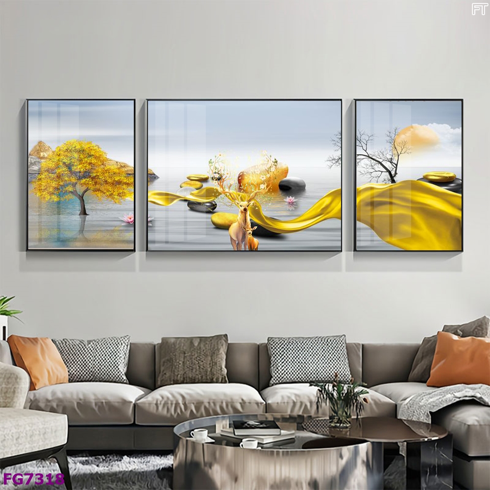 tranh trang guong treo phong khach binh phuoc ohadecor 8 - Tranh Tráng Gương Treo Phòng Khách Bình Phước