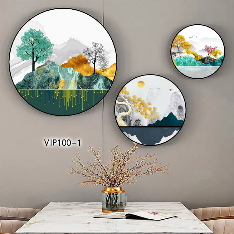 Tranh Tròn Nghệ An Cho Văn Phòng - OhaDecor
