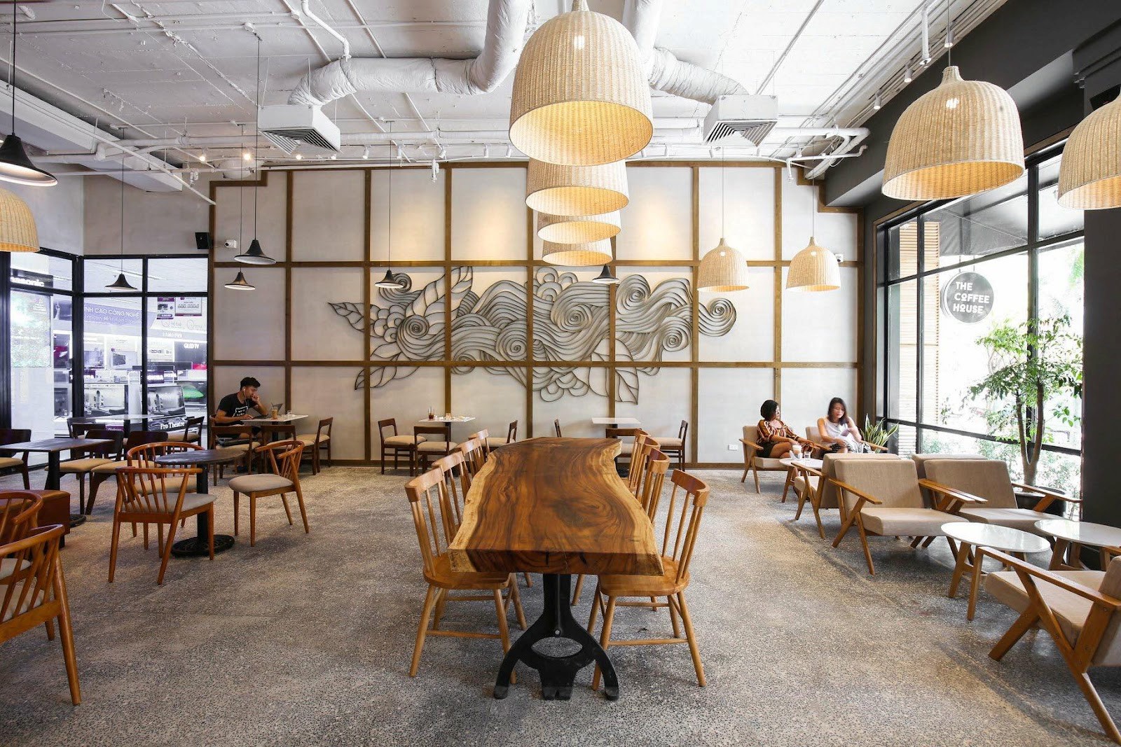 thi công quán cafe giá rẻ ở Quảng Ngãi