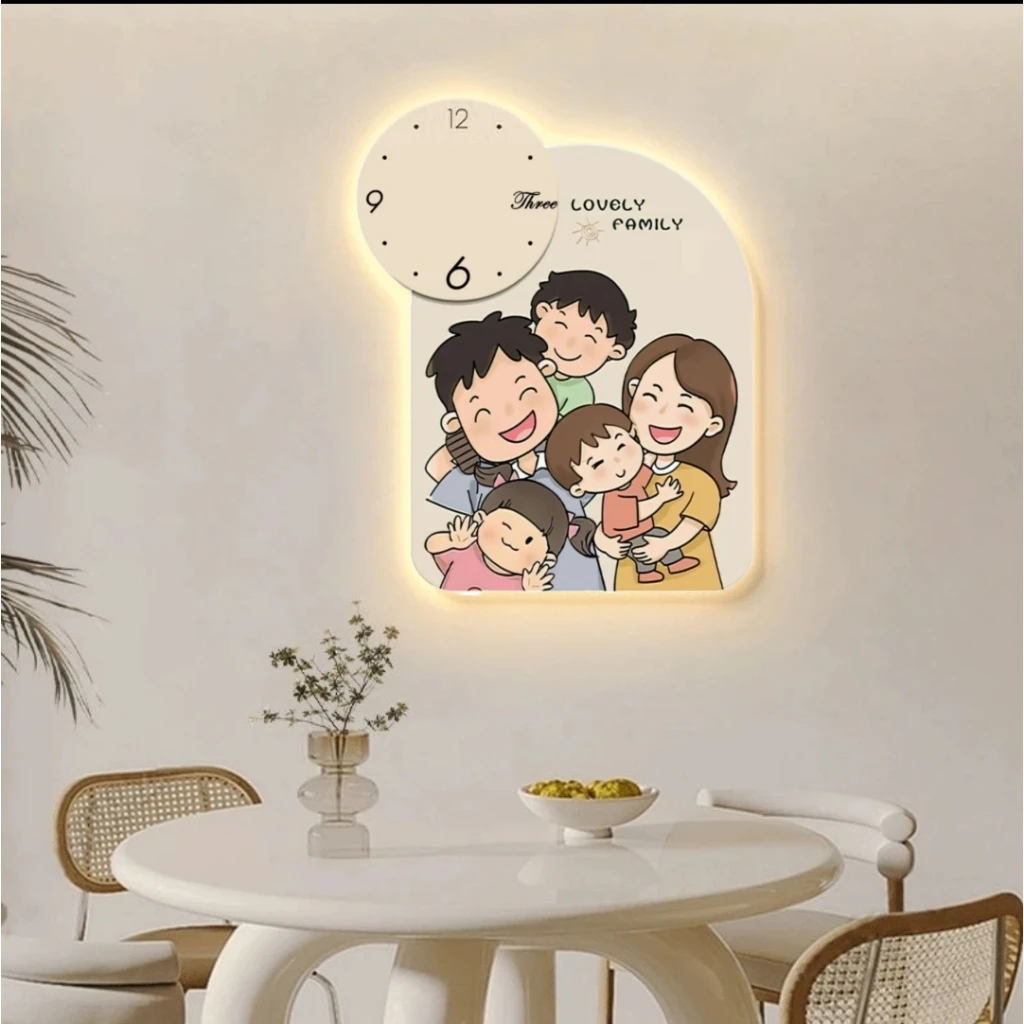 Tranh đèn LED ảnh gia đình ở Quy Nhơn