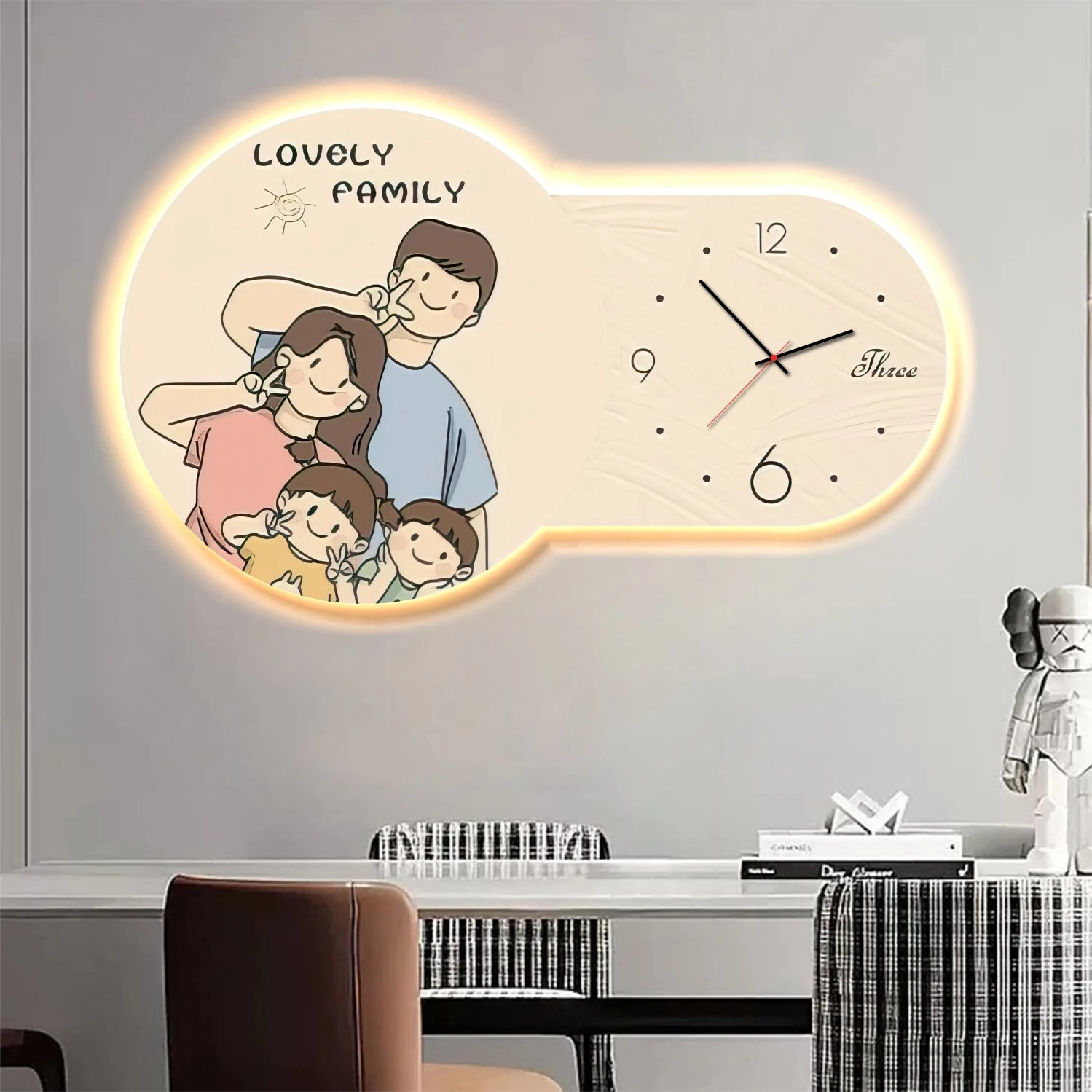 Tranh đèn LED ảnh gia đình ở Quy Nhơn