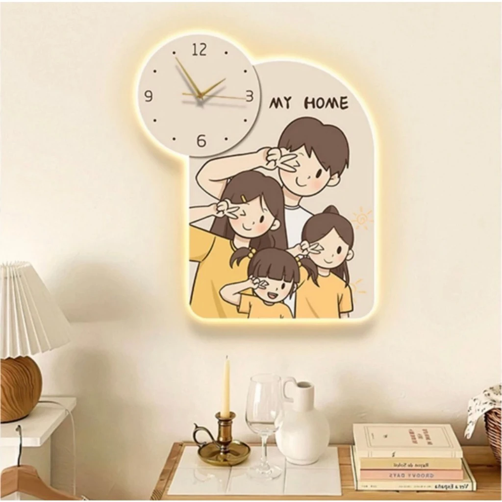 Tranh đèn LED ảnh gia đình ở Quy Nhơn