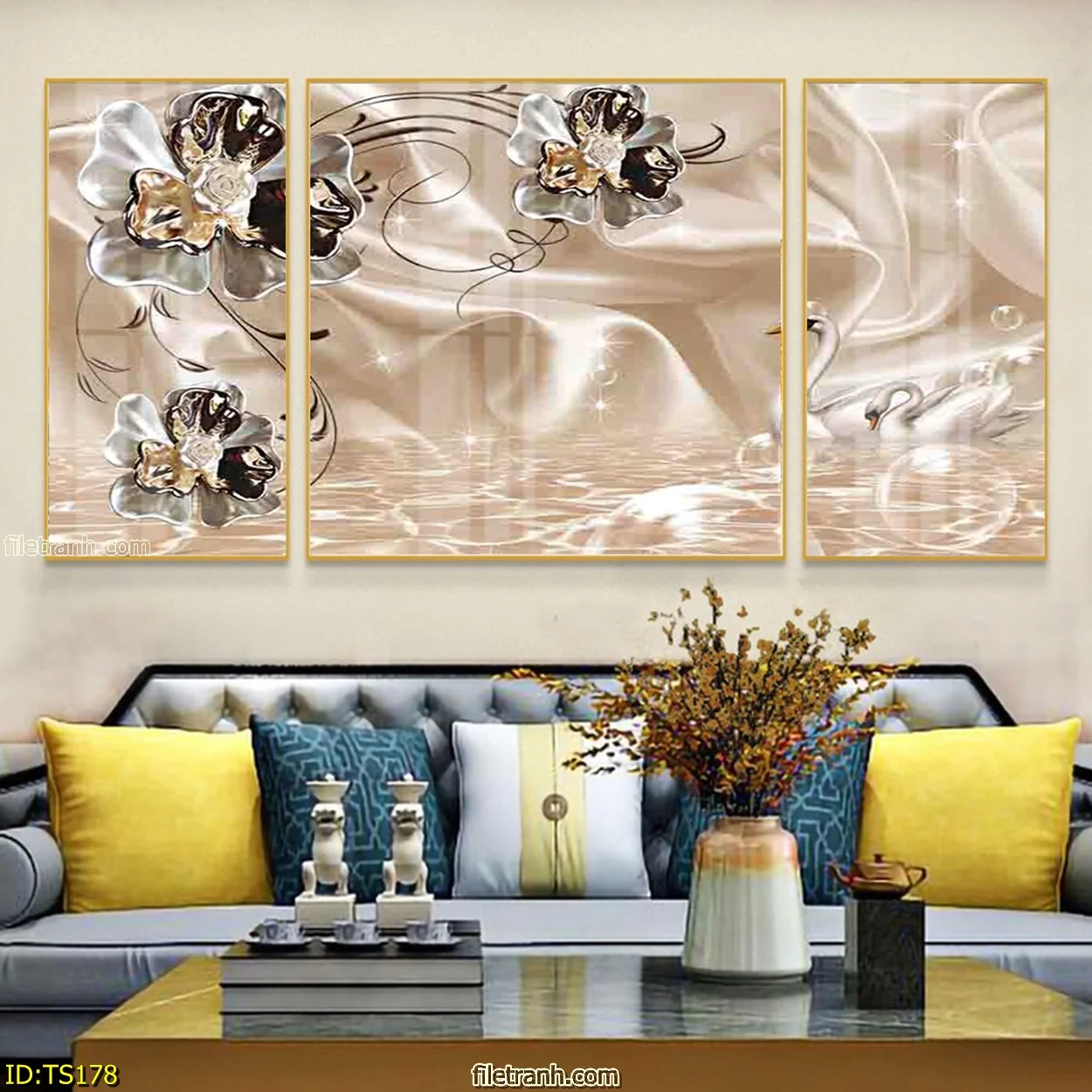 tranh canvas hoa an giang ohadecor 8 1 - Tranh Canvas Hoa An Giang Siêu Đẹp – OhaDecor
