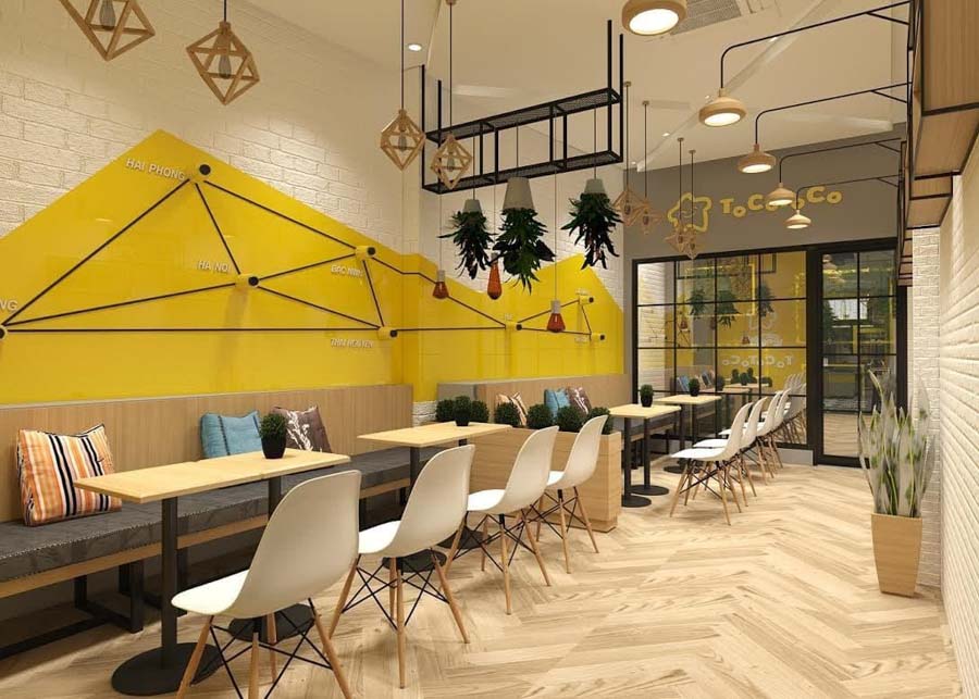 mẫu tiệm trà sữa trẻ trung 30m2 chỉ 200 triệu ở Bắc Ninh mẫu tiệm trà sữa trẻ trung 30m2 chỉ 200 triệu ở Bắc Ninh