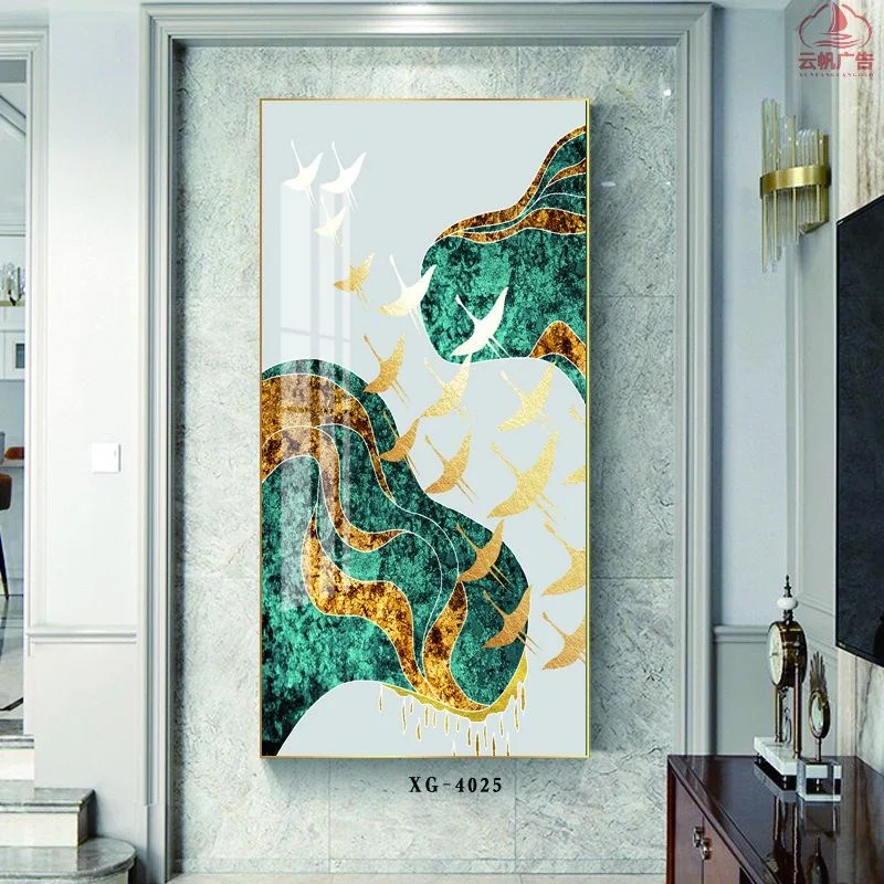 tranh tráng gương đối xứng đứng