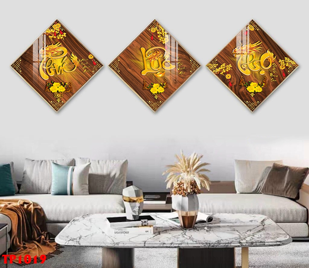 Tranh Tráng Gương Phúc Lộc Thọ Ở Đà Nẵng