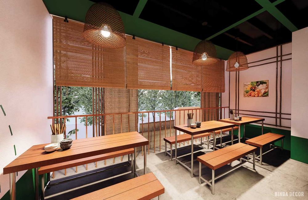 Mẫu Quán Bún Đậu Mắm Tôm Ở Bạc Liêu 300m2 đơn giản