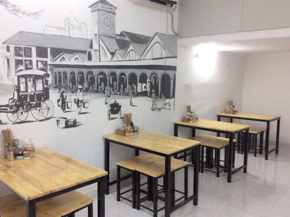 Mẫu Quán Bún Đậu Mắm Tôm Ở Bạc Liêu 300m2 hiện đại