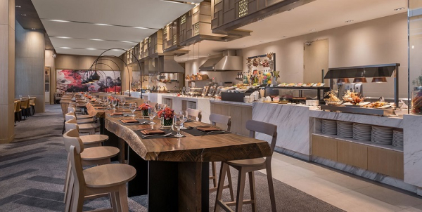 10+ Mẫu Quán buffet tại Hải Phòng chỉ 150 triệu Mới nhất 2026 1 thiet ke nha hang buffet 14