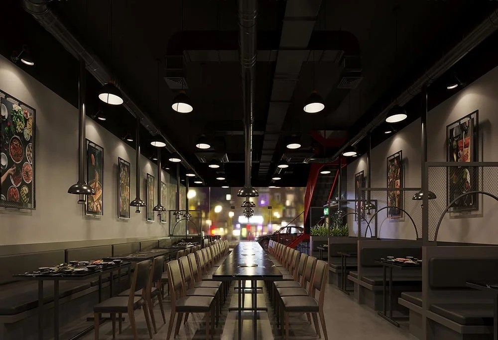 Thi Công Thiết Kế Quán lẩu nướng 200m2 tại Cần Thơ chỉ 100 triệu 10 Mẫu thiết kế Quán lẩu nướng 200m2 tại Cần Thơ chỉ 100 triệu tinh tế