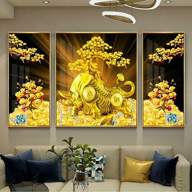 tranh tráng gương thịnh vượng ở Quảng Ngãi