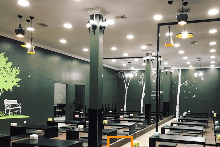 Thiết kế nội thất quán mỳ cay tại Liên Chiểu