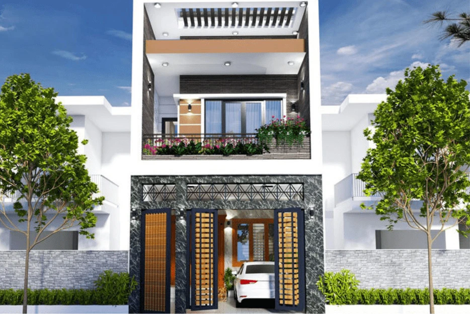 ĐƠN VỊ THIẾT KẾ NHÀ 5x20m TẠI ĐÀ NẴNG UY TÍN 1 Mẫu thiết kế nhà 5x20m tại Đà Nẵng
